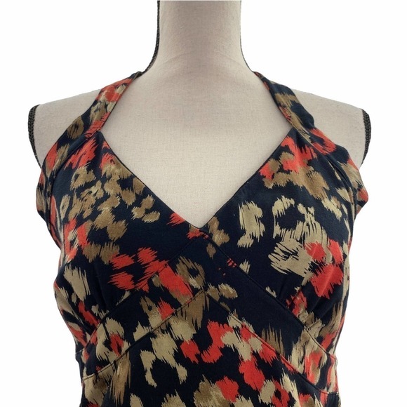 JONES New York Printed Halter Tank Top Size Large - Picture 5 of 10
